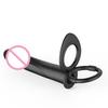 10 Speed Dual Vibration Realistic Dildo Butt Plug Massager Couple Adult Sex Toy