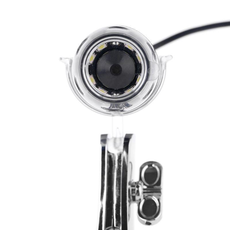 652F Digital Camera Microscope 1600X Magnification for Androids PC Type-C Micro-USB Cell Phones USB Magnifier Built in 8 LED