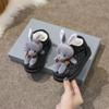 Cartoon Rabbit Children's Snow Boots Women Winter Boys Short Boots Plus Velvet Thick Baby Cotton Shoes Children's Shoes Women