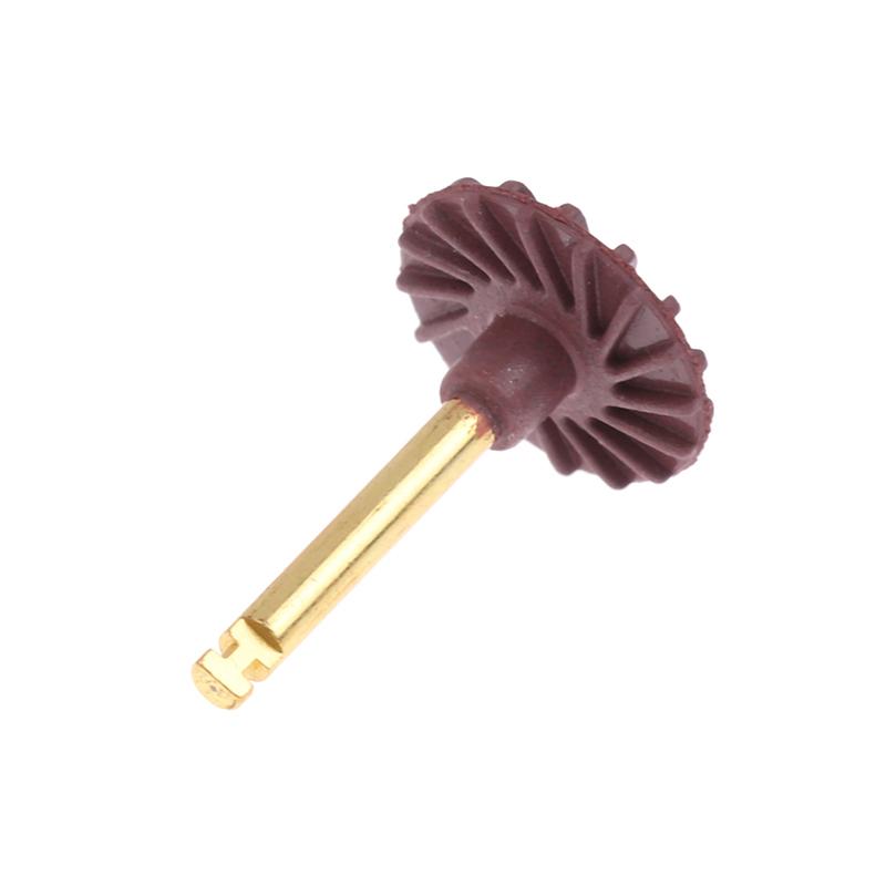 1/6Pcs Dental Rubber Polisher Composite Resin Bending Machine Polishing Head Spiral Flex Brush Burs Dentistry Polishing Tools