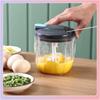 Multi-Function Manual Vegetable and Meat Chopper: Hand-Pull Garlic Mincer, Dumpling Filler, Vegetable Cutter
