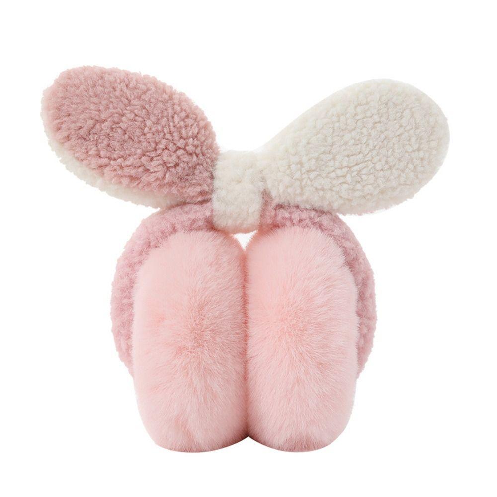 Soft Warm Earflaps Fleece Plush Ear Warmers Fashion Ear Cover  Unisex
