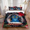 Custom Textile Kpop Demon Hunters Bedding 3 Piece Set HD Print Duvet Cover Pillowcases for Teens Adult Bedroom Decoration