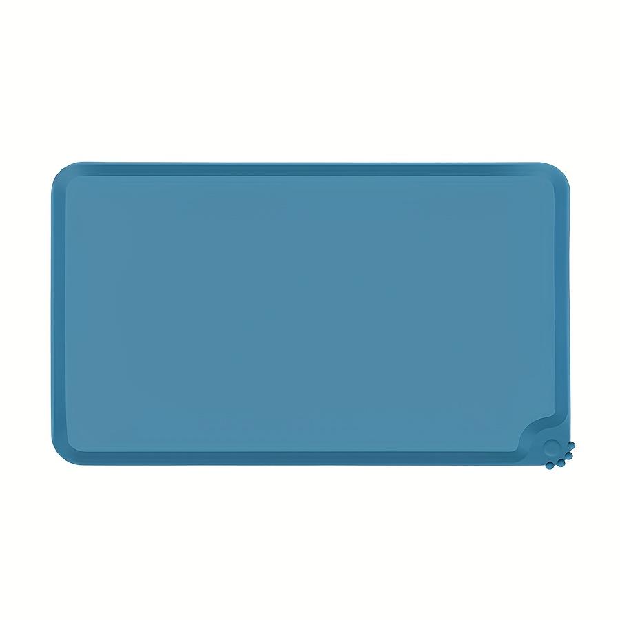 Silicone Pet Food Mat for Dogs and Cats, Non-Slip Waterproof Feeding Placemat, Easy To Clean, Durable Small Animal Bowl Mat