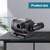 Submersible Water Pump DC 12V 180 Degrees Low Noise Mini Immersion Pump 12m Lift Brushless Motor 700L/H Boost Water Pump for Desktop Dishwasher