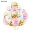 New 1Set Rainbow Unicorn Balloon 32 inch Number Foil Balloons 1st Kids Unicorn Theme Birthday Party Decorations Baby Shower Glob