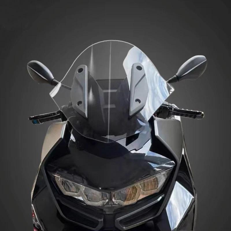 Windscreens For BMW C 400GT C 400 GT C400GT Motorcycle Accessories Windshield Wind Deflectors Visor Viser Gray