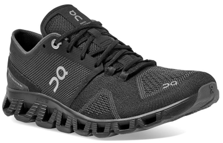 On Running Cloud X Black Asphalt Grey Women's 40.99701