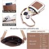 Crossbody Bags for Women Trendy Vegan Leather Hobo Handbags Fashion Shoulder Purse with Adjustable Guitar Strap