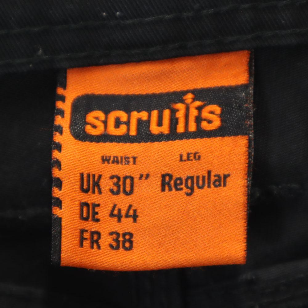 Scruis Work Pants 30 Black For Work Men's Used