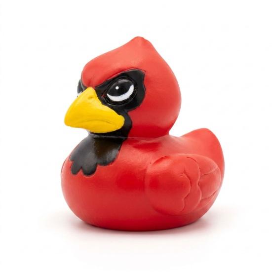 Funny 3D Printed Red Bird Figurine, Bird Desk Car Dashboard Decor Funny Gift for Adults, Creative Statue for Garden Yard Balcony Living Room Bedroom