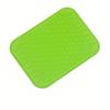 Square Silicone Anti-Hot Insulation Mat with Non-Slip Textured Surface for Tableware and Pots