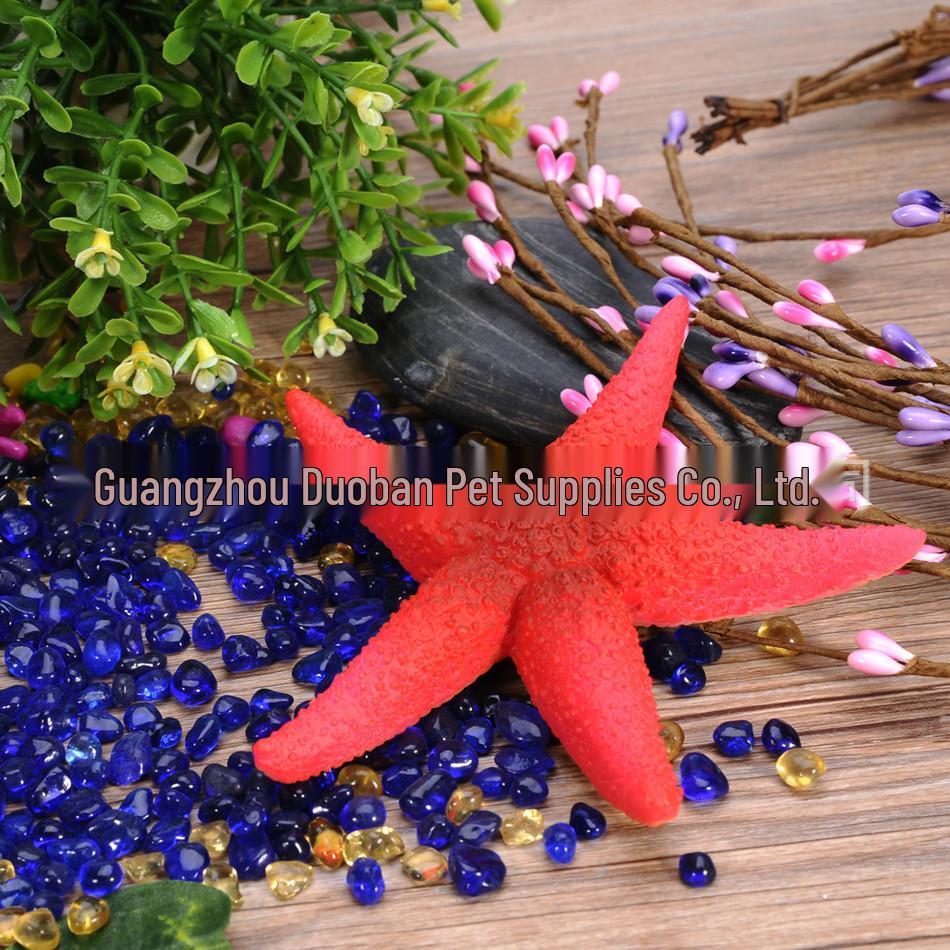 Starfish Aquarium Decoration - Multiple Colors for Fish Tank Simulation