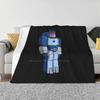 Soundwave Blanket Soft Warm Travel Portable Blanket Soundwave 80S Cybertron Decepticons G1 Robot