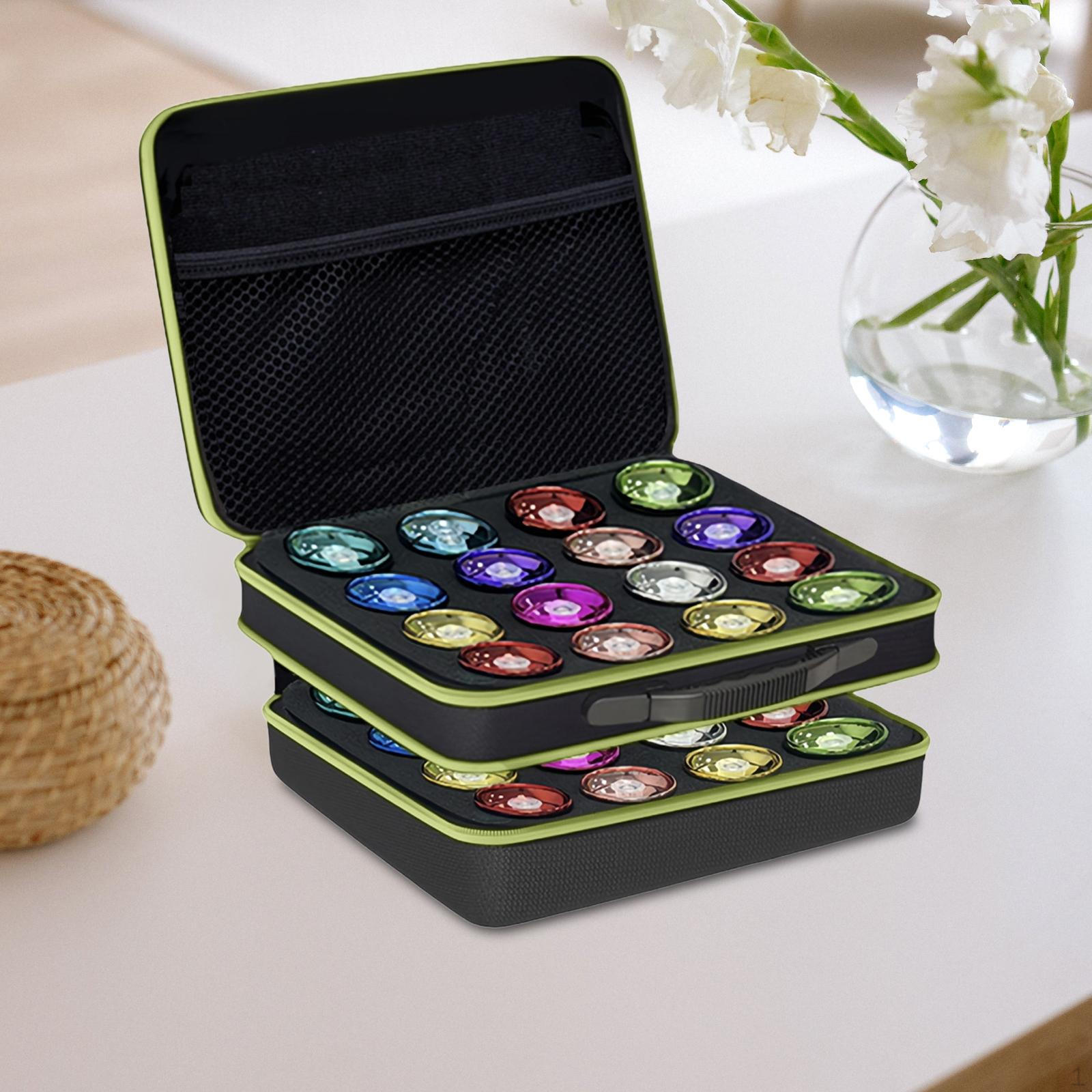 

yo Сумка для хранения мячей 32 отверстия Коллекция Внутренняя сетчатая защита Профессиональный игрок Двойные молнии зелёный