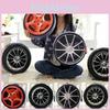 Cozy Multicolour Pillow Car Wheel Tire Plush Cushion Ideal For Home And Office Use