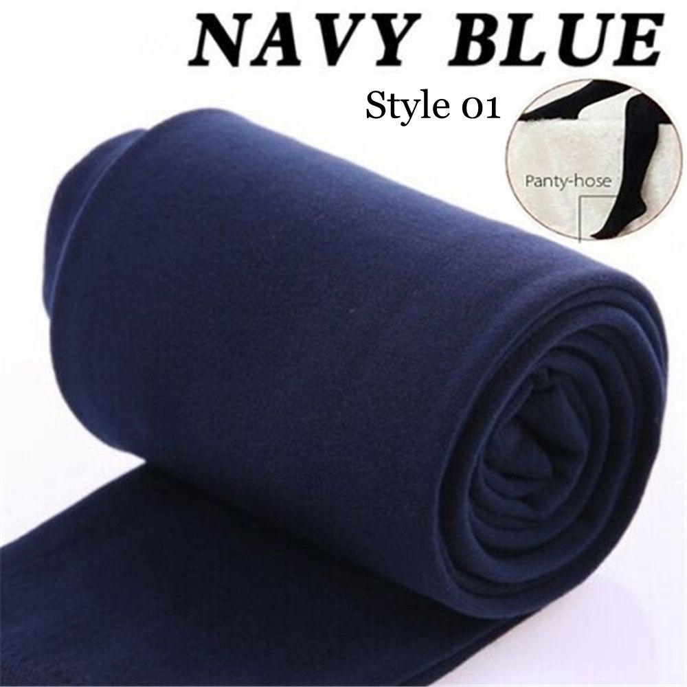 Fashion Fluff Lined Winter Thermal Thick Pantyhos Stretch Pants Warm Tights Slim Leggings