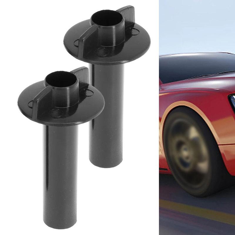 2 Pieces ABS Black Rear Trunk Interior Trim Panel with Butterfly Nut for Ford For Mustang For 2005 2006 2007 2008 2009