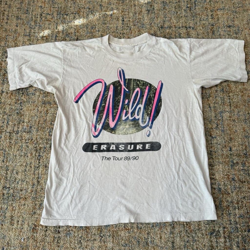 Erasure Band Wild Tour Album Unisex Cotton T-Shirt S-5XL BL2.283