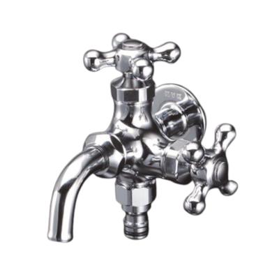 KVK Outdoor Hose Connection Nipple Double Outlet Faucet K124CSPJ