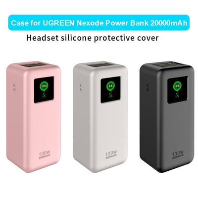 Shockproof Silicone Case Dustproof with Handle Protective Case Portable Soft for UGREEN Nexode Power Bank 20000mAh 130W