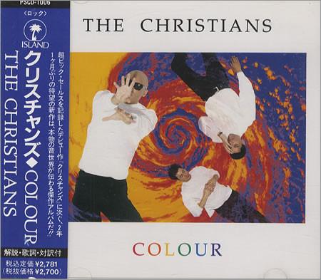 

CD CHRISTIANS - Colour PSCD1006 Island Records 1990 Japan Pop