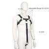 Fetish Men Leather Chastity Pants Male Body Bondage Harness Cage Erotic Pole Dance Jumpsuits Sexy Sissy Pouch Pants for BDSM Gay