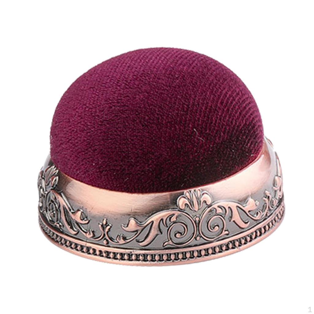 Base Included Round Pin Cushion for Sewing Projects