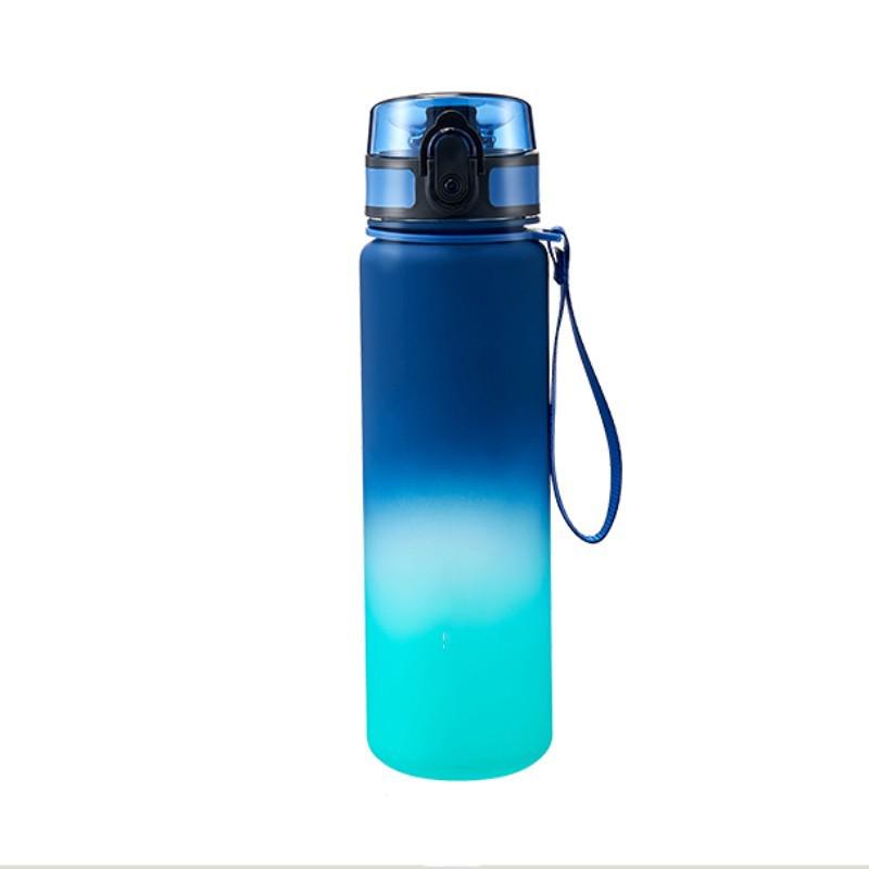 Large Capacity Drop-Proof Sports Water Bottle - Portable Outdoor Plastic Cup for Students & Fitness Enthusiasts