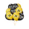 10pcs 2025 Latex Balloons 12Inch Happy New Year Baloon Christmas Gold Black Gray Ballons Xmas Home Decoration Party Supply