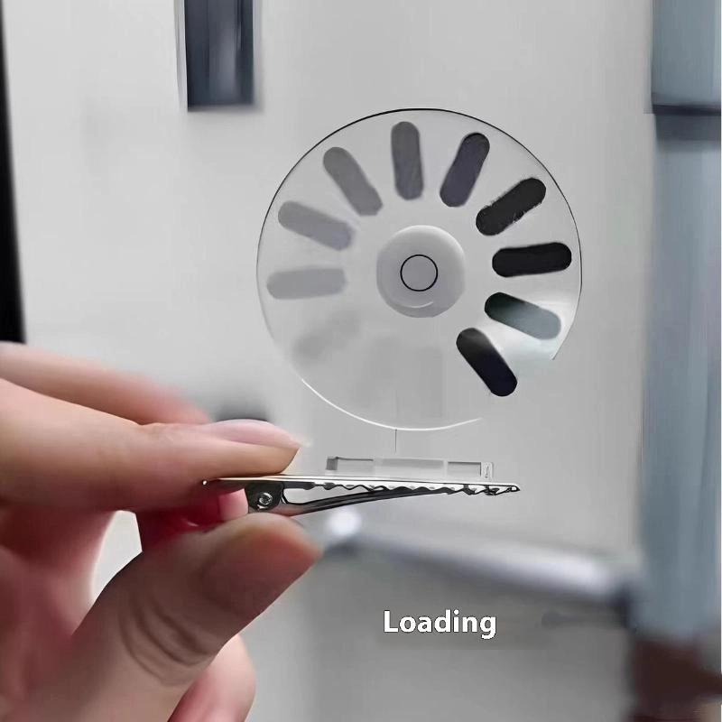 Drôle Créatif Temps d'Arrêt Pince à Cheveux Bandeau Chargement du Cerveau Accessoires pour Cheveux Créatif Sèche-Cheveux Rotatif Pince Bec de Canard Couvre-chef