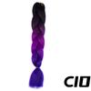 MISS WIG Synthetic Long Braid Ponytail Extension Straight Sleek Wrap Around Colorful Braid Hair Extensions Ponytail Natural Soft For Women Wear