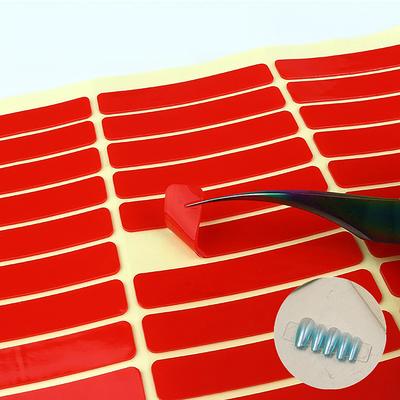 24/40 Stück transparentes Nagelklebeband, Displayständer für künstliche Nägel, Klebeaufkleber, doppelseitig aufgeklebt, Maniküre-Übungswerkzeuge