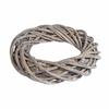Wreath - RAYHER - Ø 25cm X 6cm - Silvery Grey - Wicker - Indoor