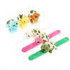 Hands Clap Circle Plush Tortoise Wristband Stuffed Turtle Slap Band Toy  Party Favors Decorative