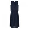 Shop   Women No Collar Round Sleeveless Linen Blouse Long Skirt Two Piece Set Rj