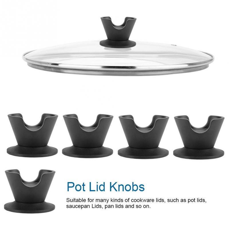 5 Pcs Pan Pot Lid Knobs Heat Resistant Replacement Knob Lifting Handle Kitchen Cookware Replacement Parts 5 Pcs Pan Pot Lid Knobs Heat Resistant Replacement Knob Lifting Handle Kitchen Cookware Replacement Parts
