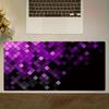 Purple Magic Large Game Mousepad Computer HD Keyboard Mousepad Desk Pad Natural Rubber Nonslip Office Mousepad Desk Accessories