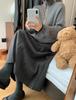 Women’s Pure Wool Stand Collar Half-Zip Vertical Stripe Knit Pullover - Autumn/Winter Casual Long Sleeve Baselayer