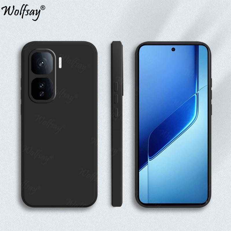 

Чехол для Vivo iQOO Neo 10 Pro Plus Оригинальный чехол из жидкого силикона Чехол для Vivo iQOO Neo 10 Pro+ Чехол для Vivo iQOO Neo 10 Pro Plus iQOO Neo 10 (China) чёрный