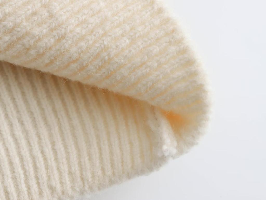 2025 Spring Women's European & American Fashion Double-Breasted Round Neck Sleeveless Knit Vest