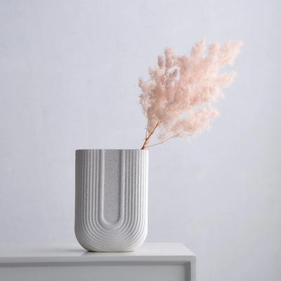 Home Decor Creative Vase for Dried Flower Modern Minimalism Bedroom Table Ornament Garden Decoration Ceramic Vase Crafts