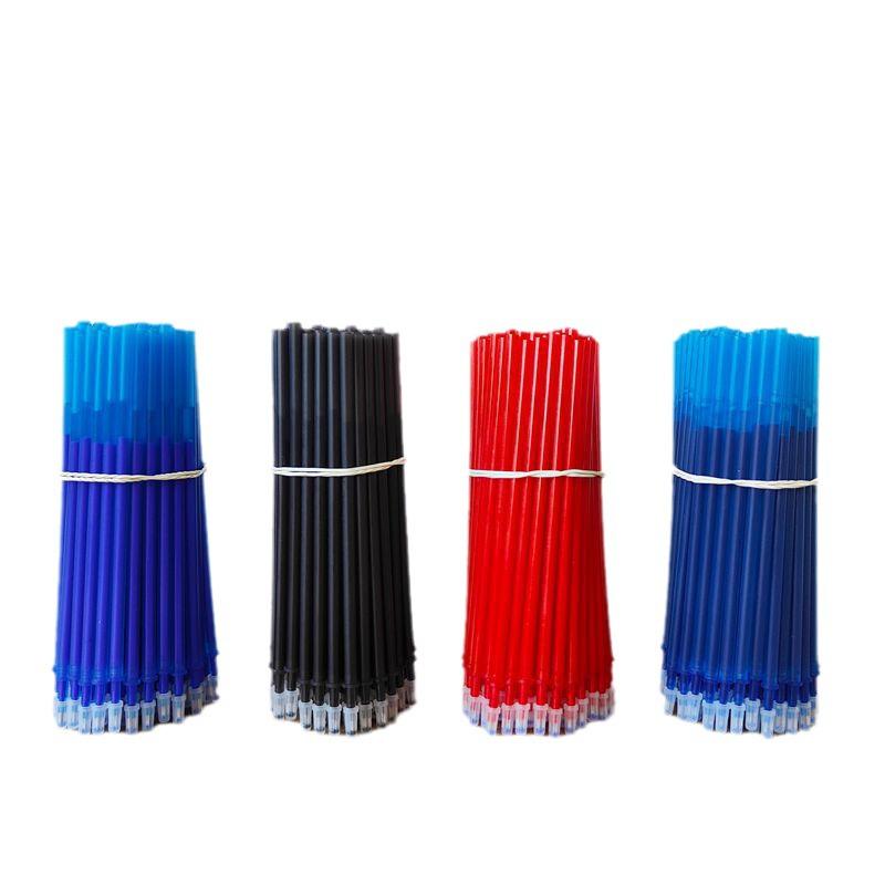 Momele Erasable 0.5mm Pen Refill, Blue/Black/Red Ink