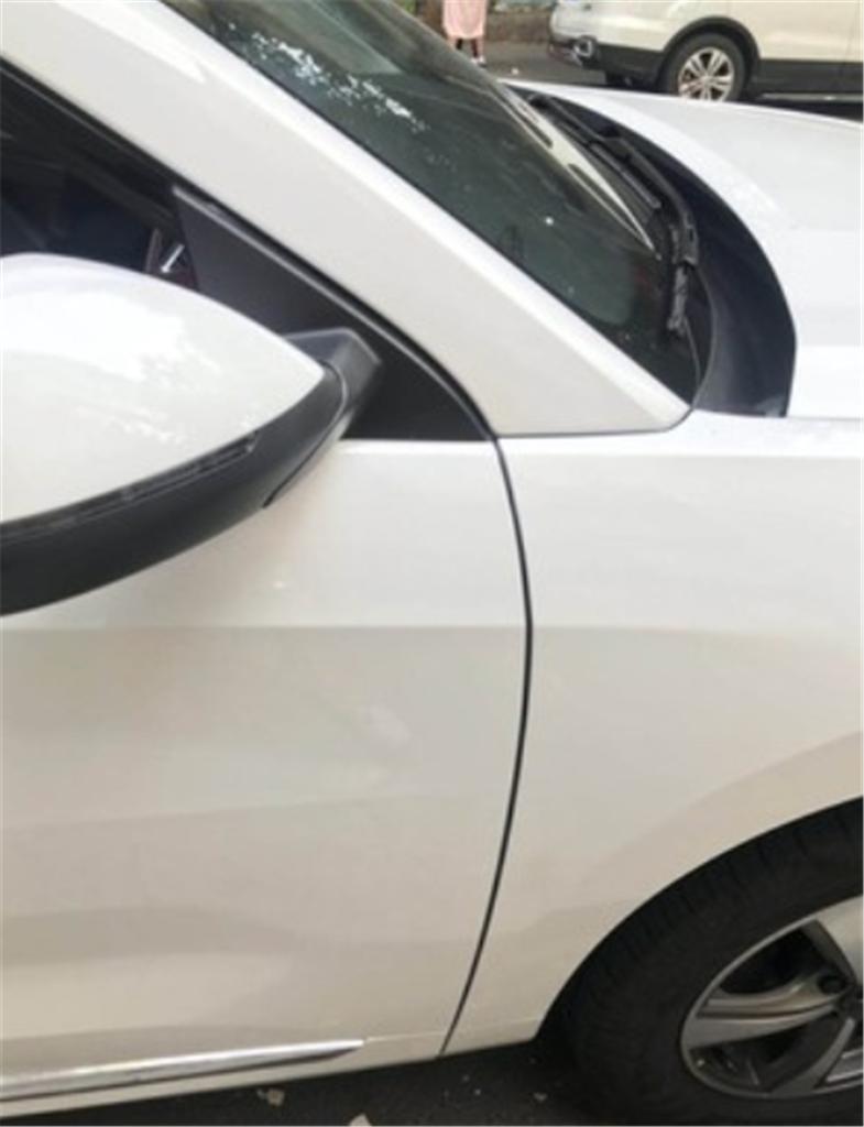 2pcs 90cm Car Styling A Pillar Seal Strip Black Rubber Weatherstrip Waterproof