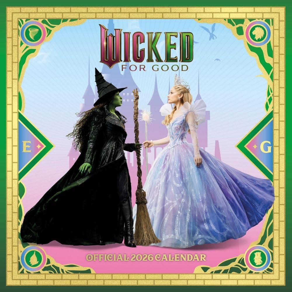 Wicked 2026 Square Wall Calendar