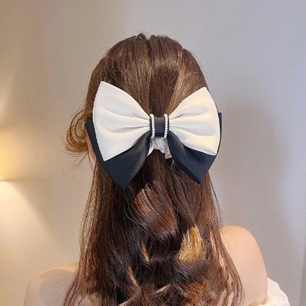 

Женская повседневная цветная повязка на голову с лентой «Король» и жемчугом, белая и черная