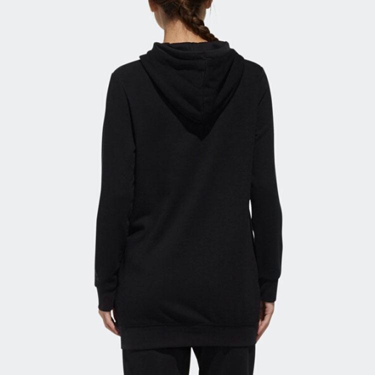 Adidas Isc Kapuzenpullover Lang Sportlich Lässiger Hoodie Damen Hoodies Schwarz EH6492