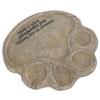 Pet Memorial Stone Synthetic Resin Weatherproof Pet Tombstone for Died Pets Outdoor