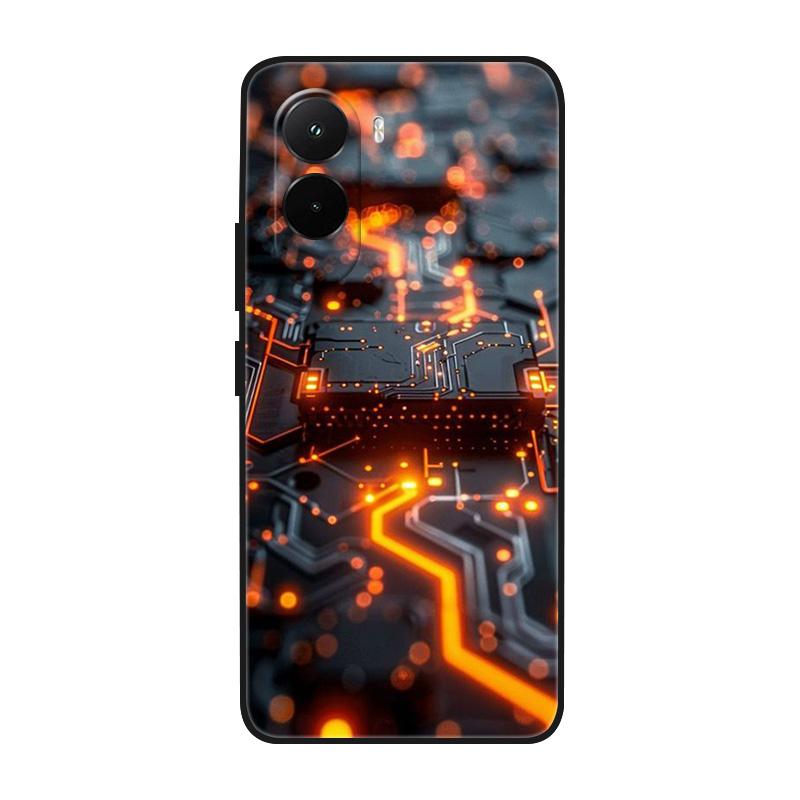 For Xiaomi Poco M7 4G Case Cover Camera Protection Shockproof Bumper For Poco M7 Plus 5G Phone Fundas Soft TPU Silicone Coque