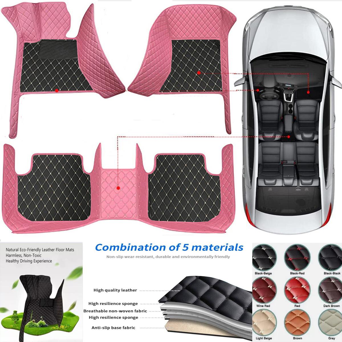 

Custom Car Floor Mats For Hyundai Genesis G80 2020-2026 GV60 GV80 Genesis Coupe Auto Carpets Foot Coche Accessorie Floor Liners Coupe 2009-2016